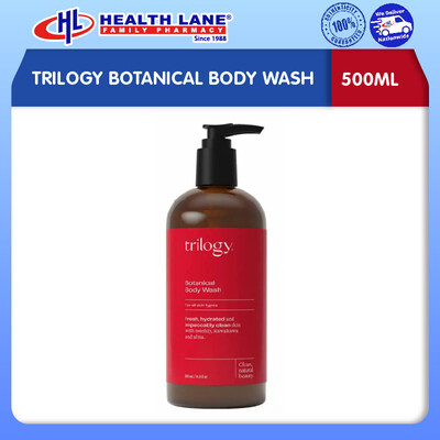 TRILOGY BOTANICAL BODY WASH 500ML